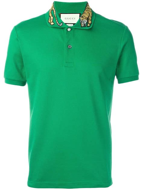 green gucci tiger polo|gucci tiger for sale.